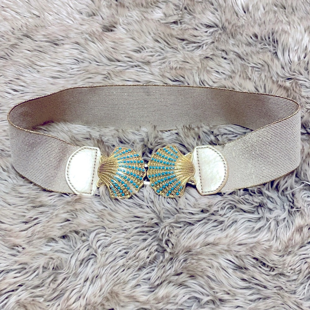 Lilly Pulitzer stretchy shell belt xs/s